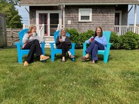 Relaxing on the Adirondacks