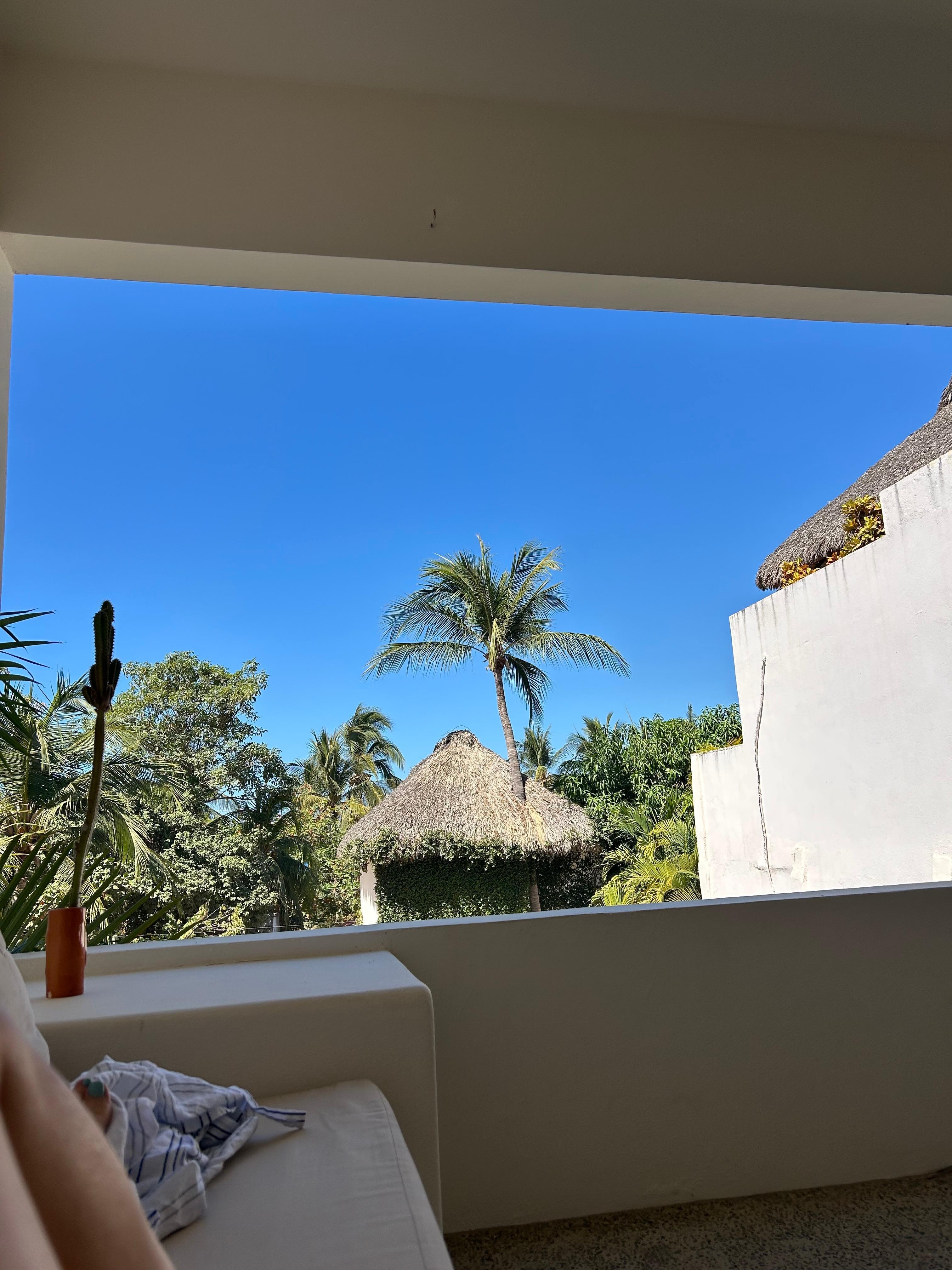 View from the deck on second floor