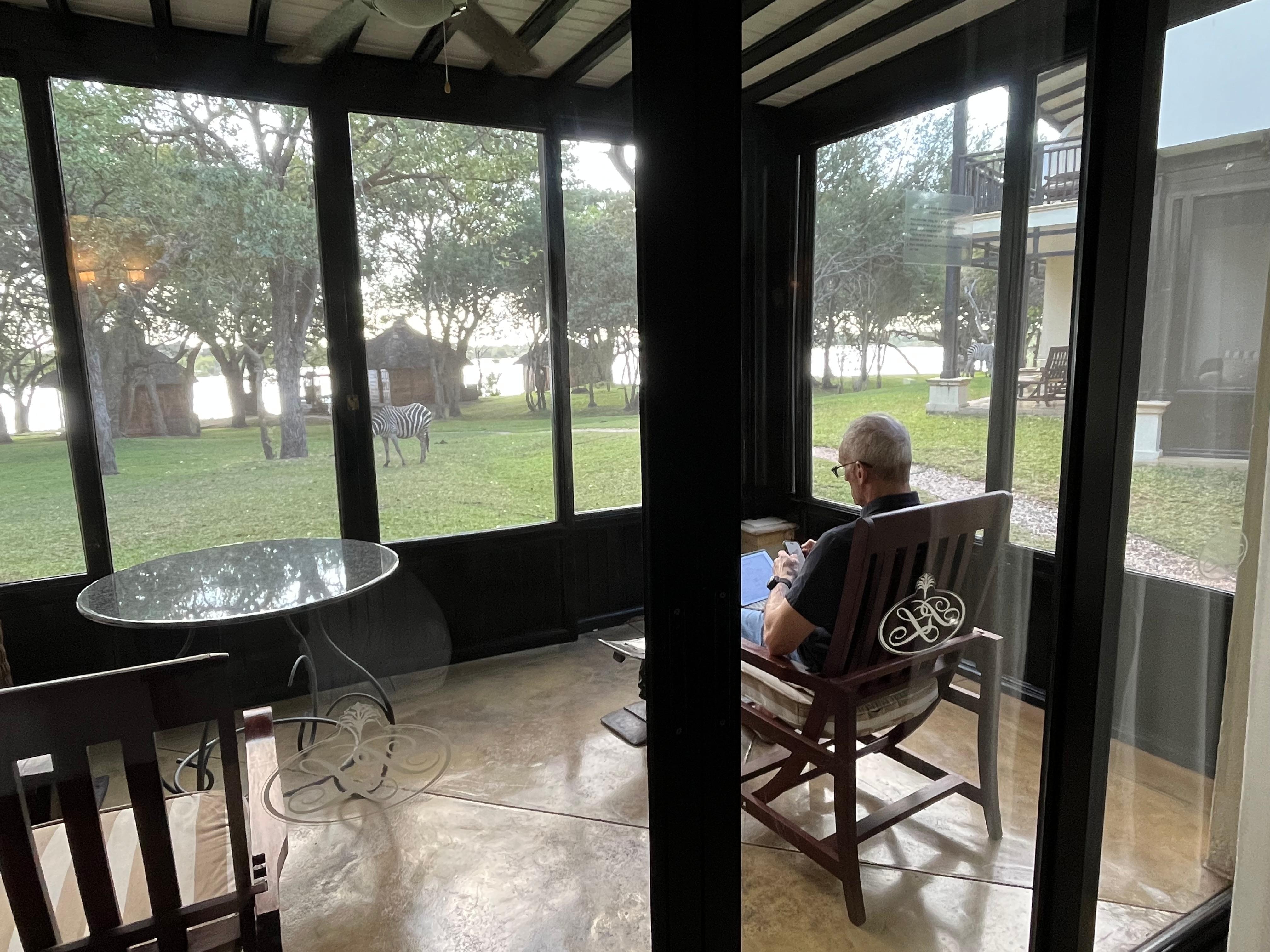 Enclosed porch