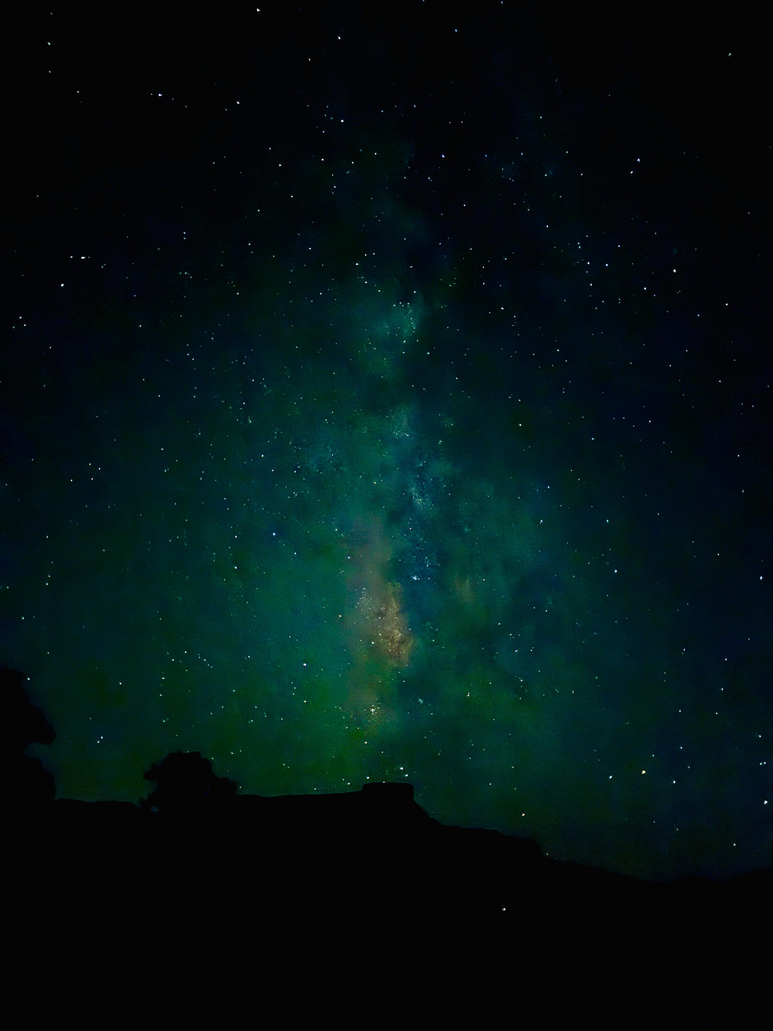 Night sky from the deck over Mesa Verde