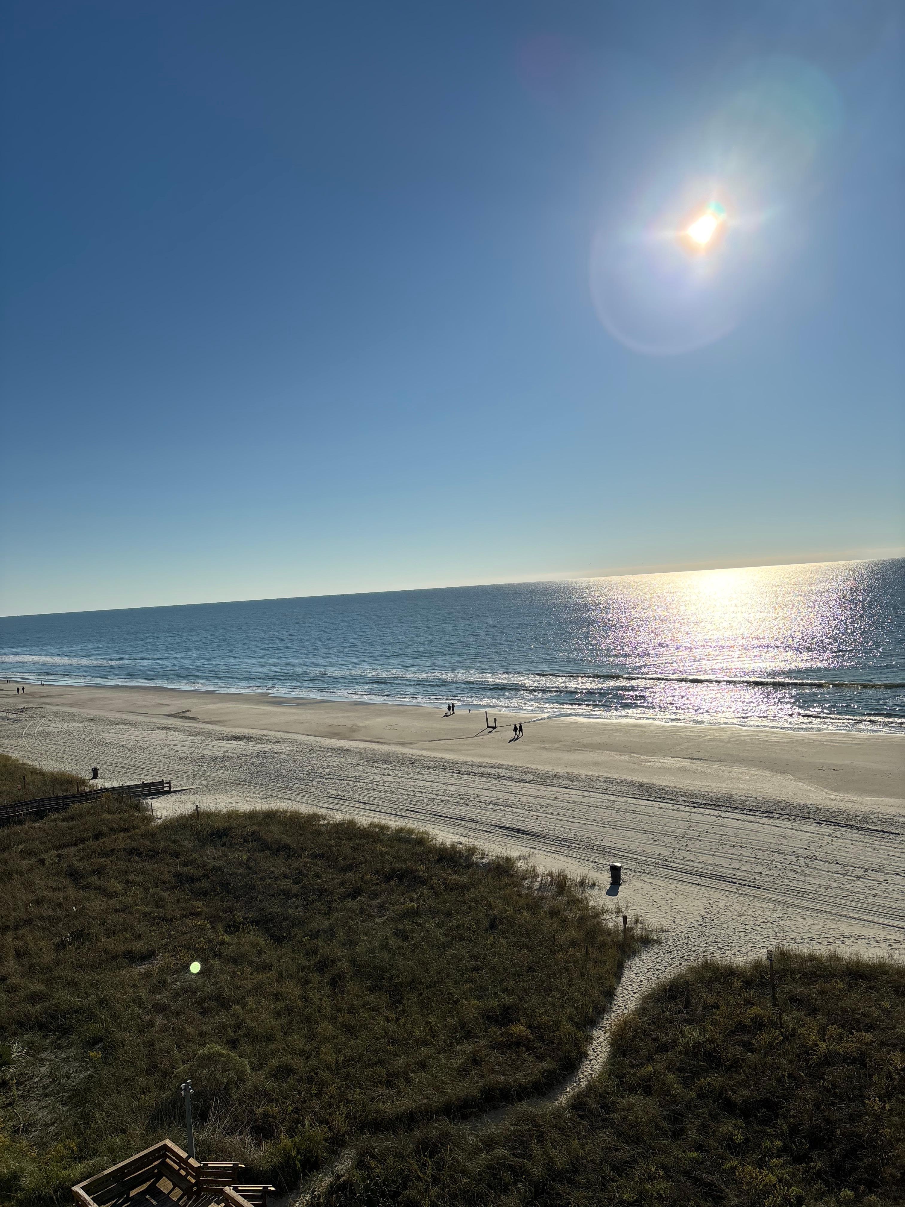 View from the balcony 