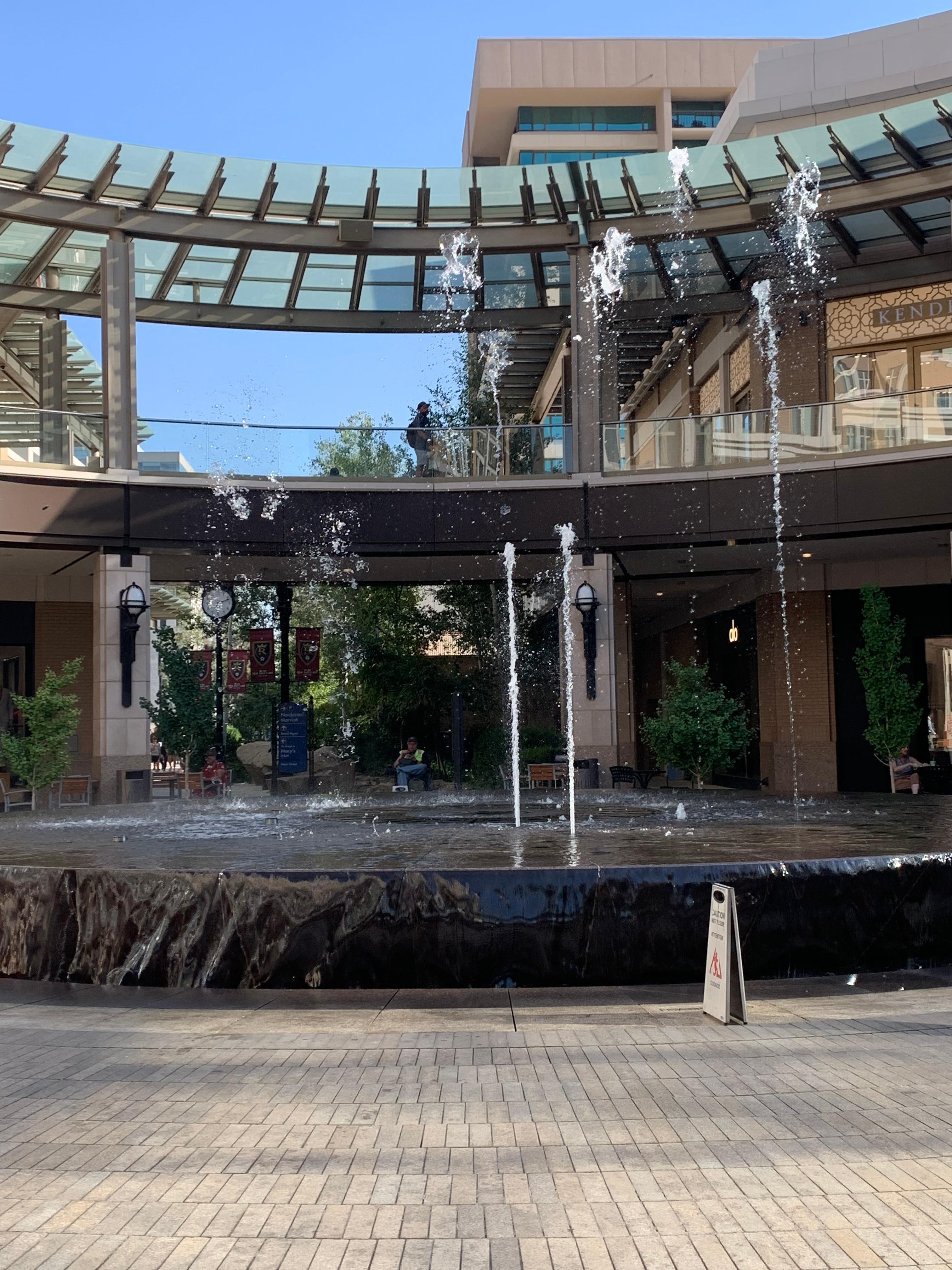 Mall across the street