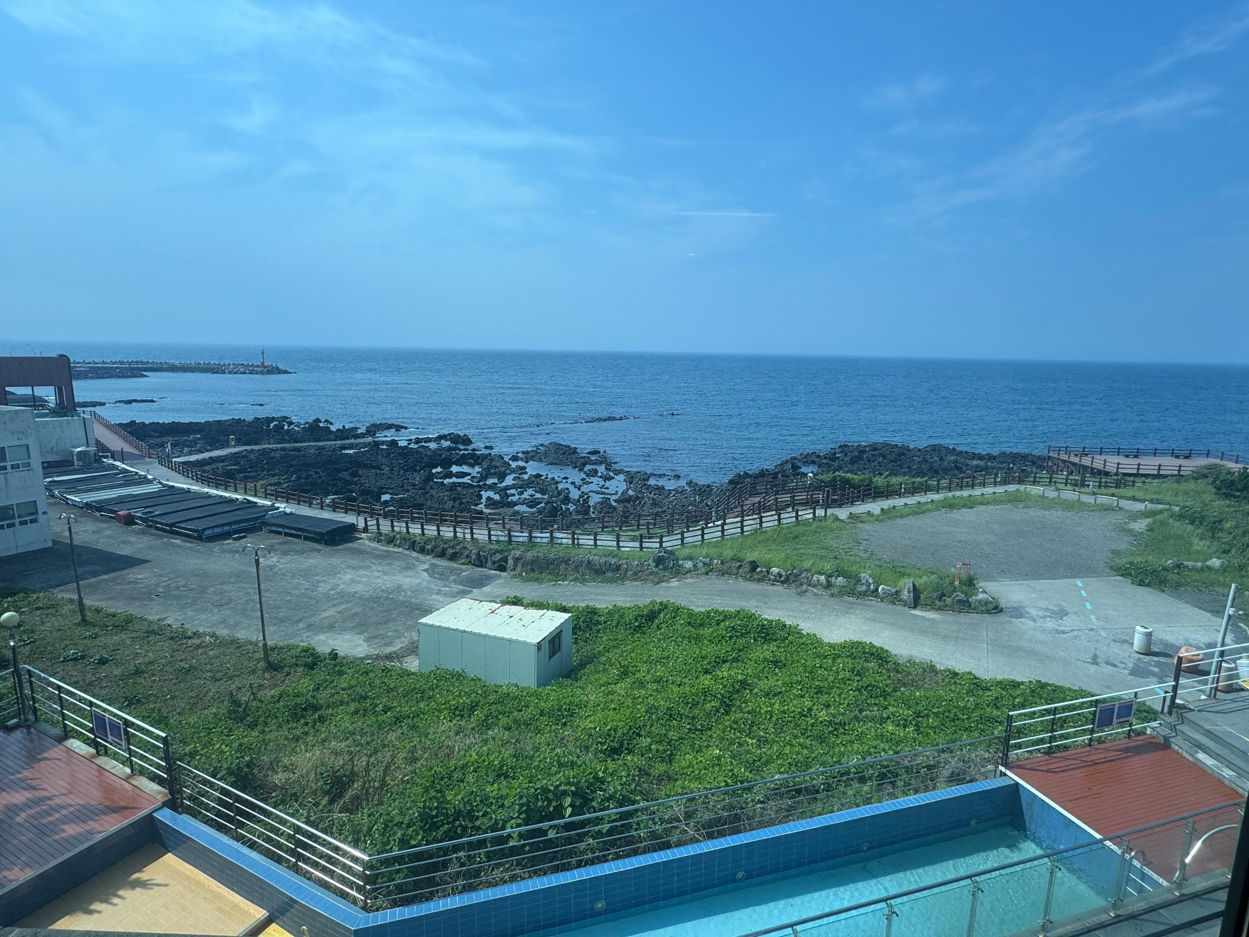 View out of our room