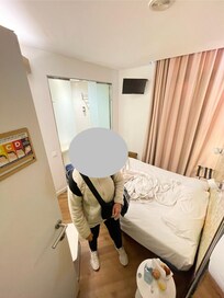 This is the WHOLE room! Taken from the doorway.