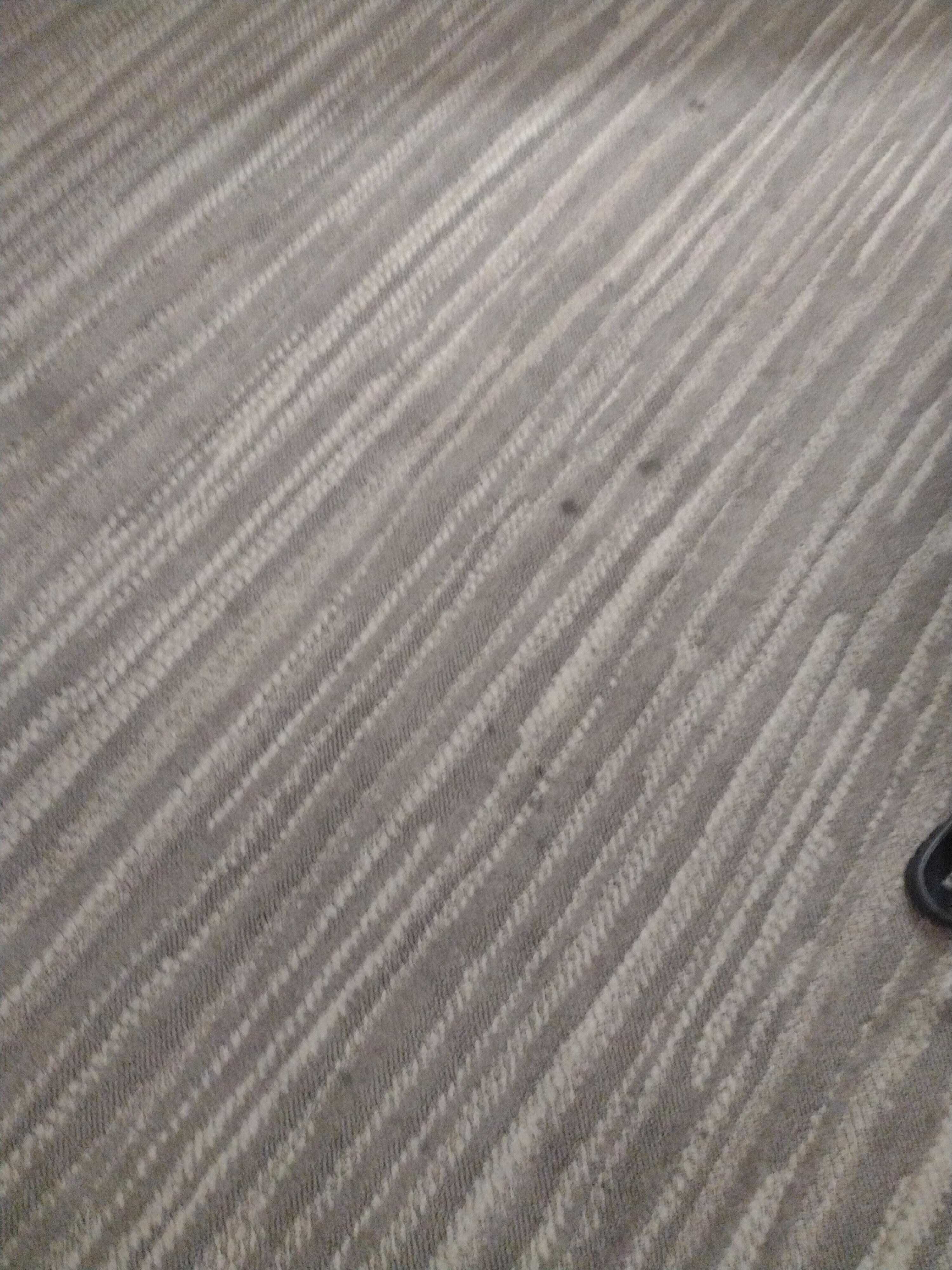 Dirty spots in the floor 