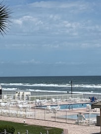 Nice view of the ocean with a wonderful ocean breeze