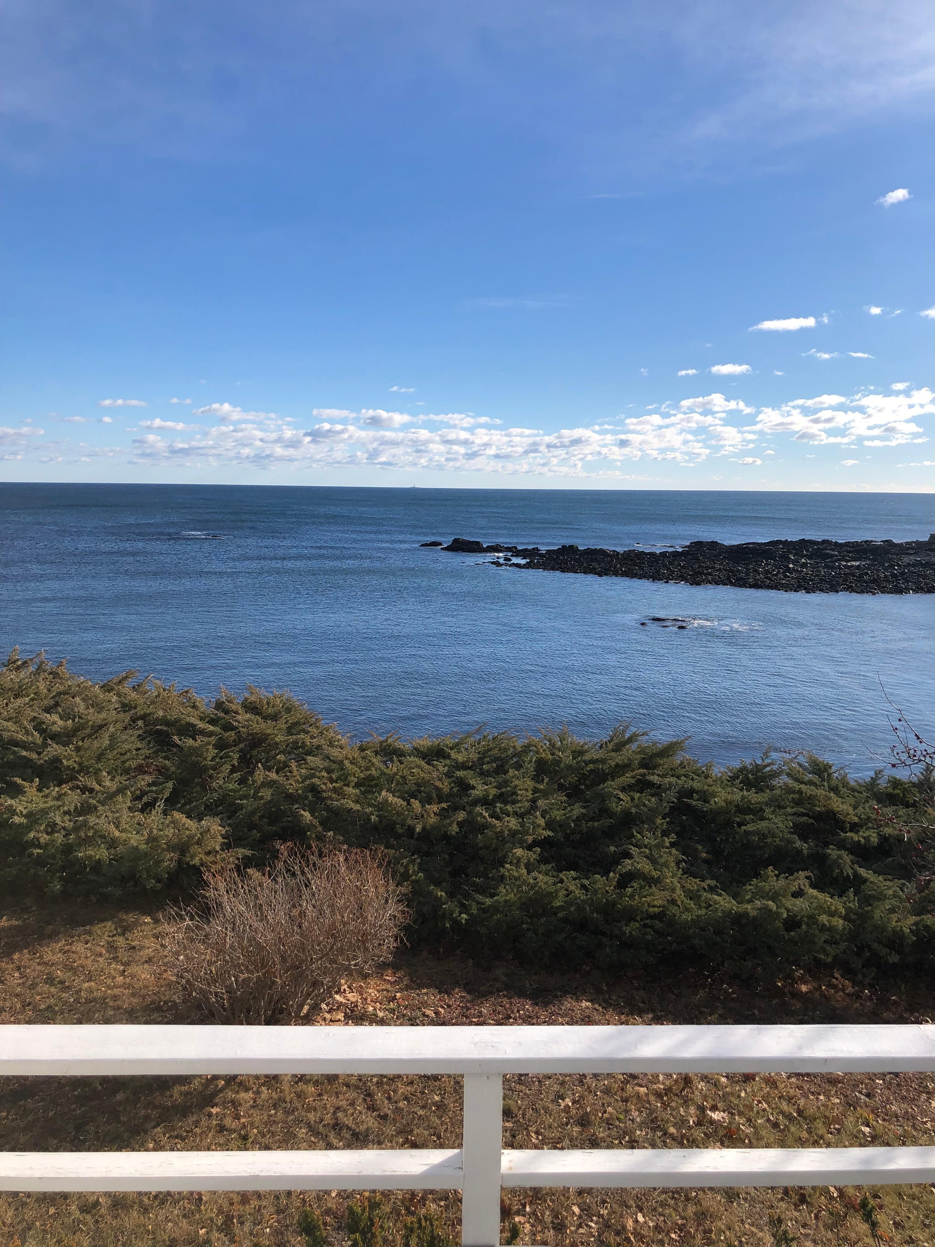 View from the living room couch!