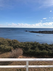 View from the living room couch!