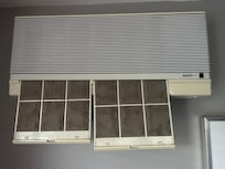 A/C filters were gross and needed cleaning.