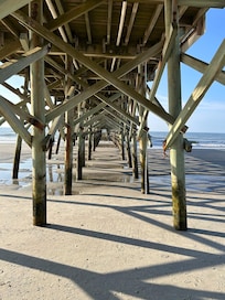 Under the pier