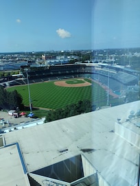 Hallway view of Victory Field