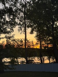 View from deck