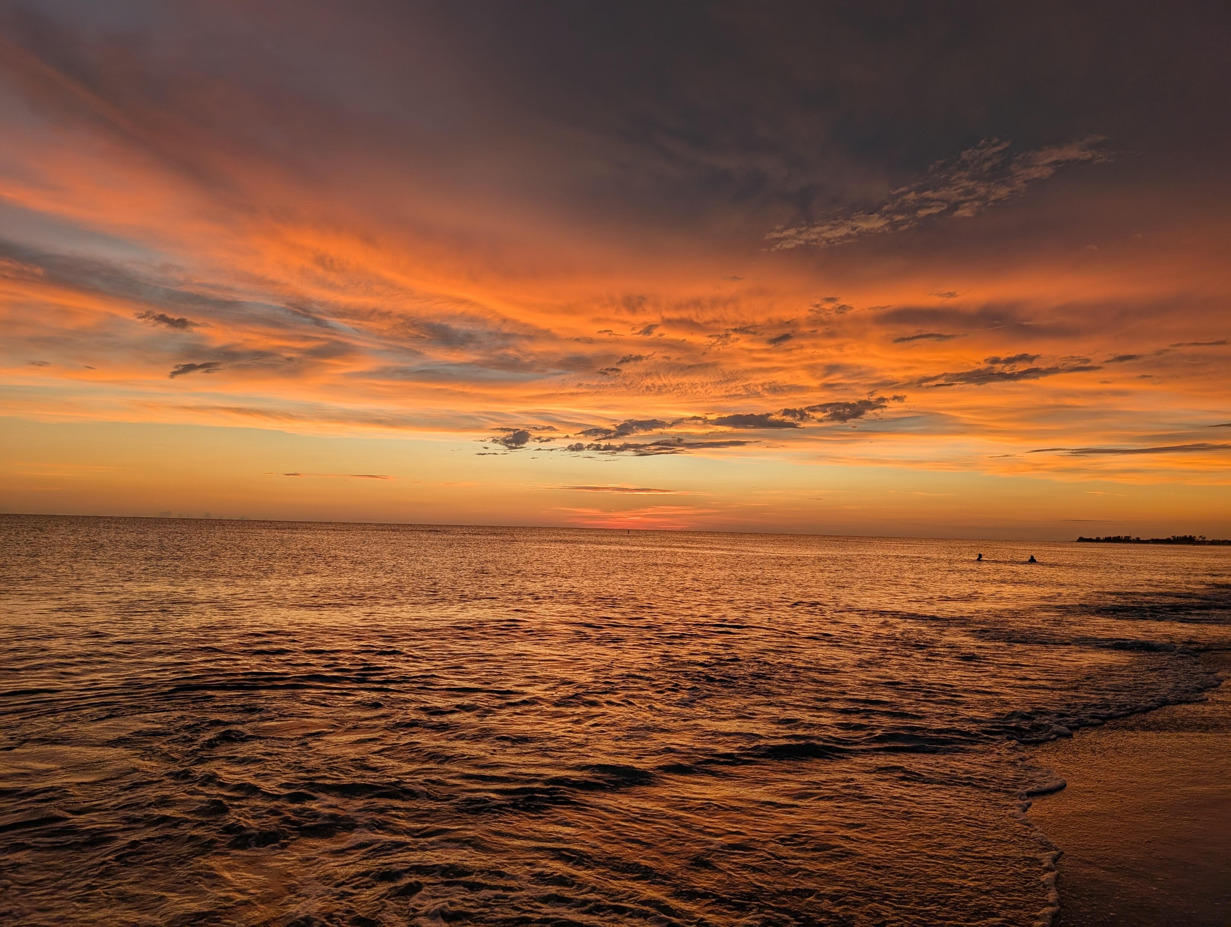 The sunsets are beautiful!