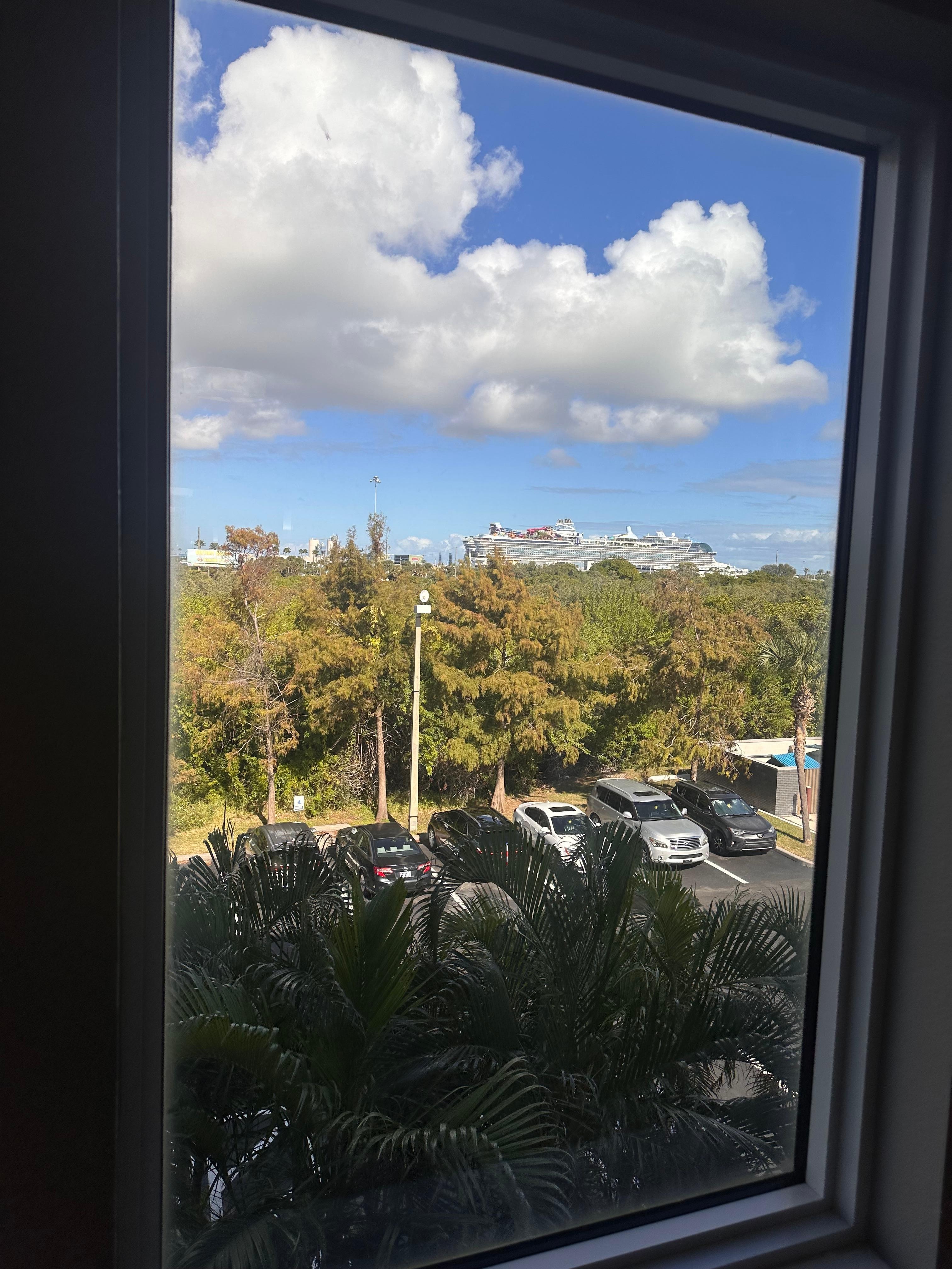 Com vista para o Porto Canaveral