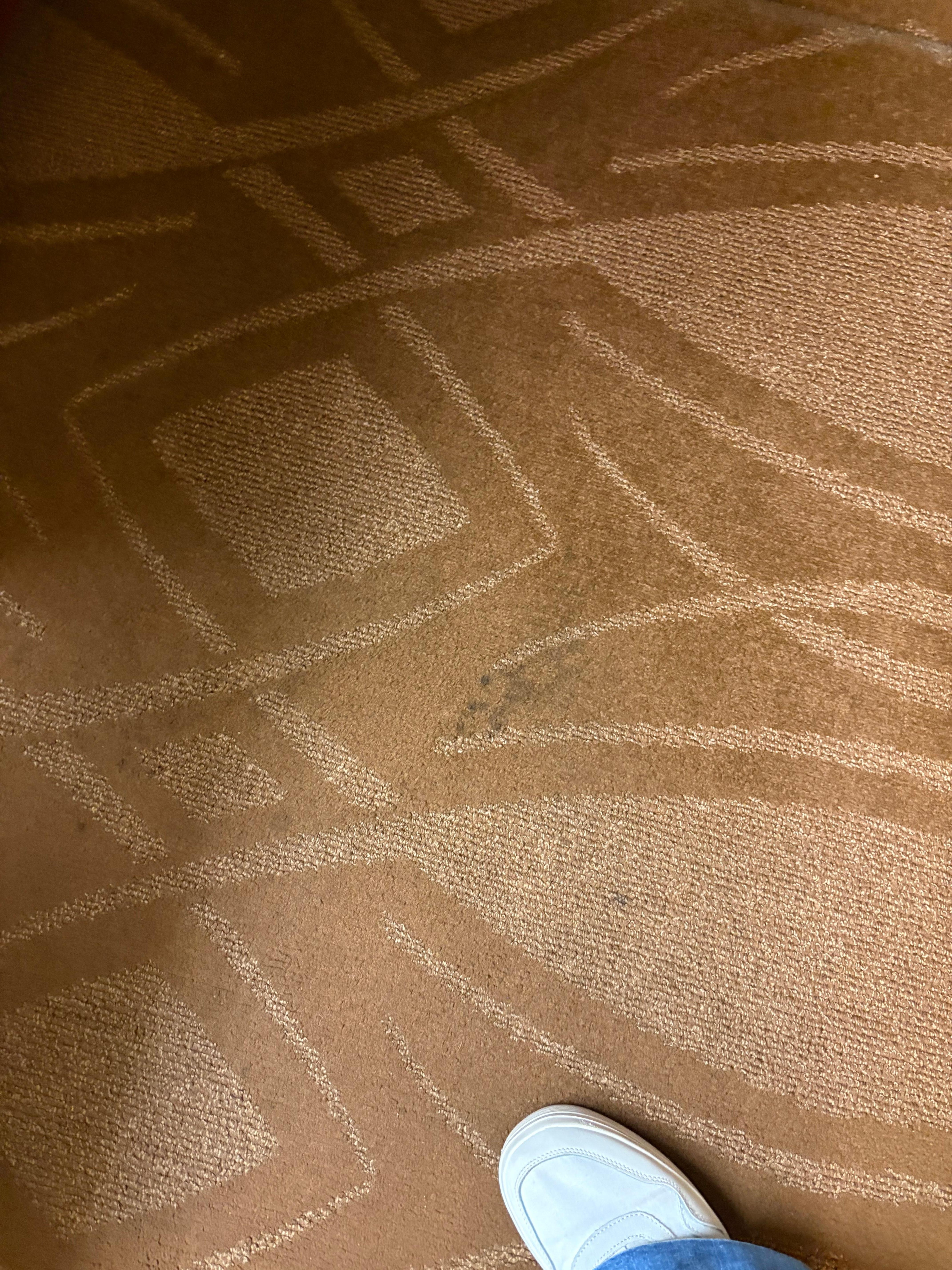 Dirty carpet