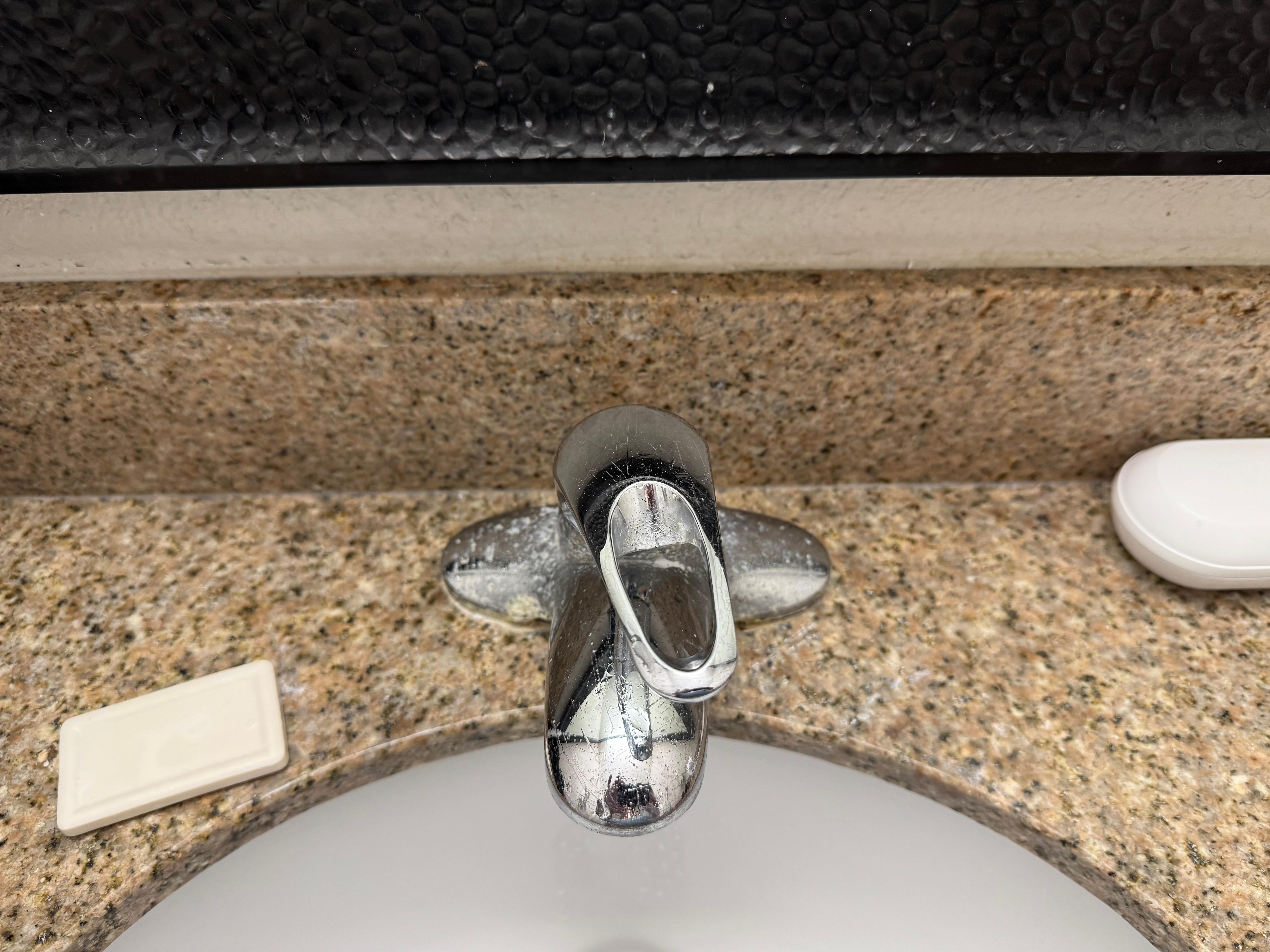 Scratched and corroded fixtures