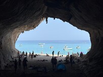 Part of boat trip to caves