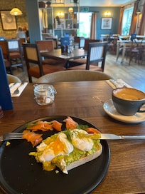 Great breakfast and awesome coffee