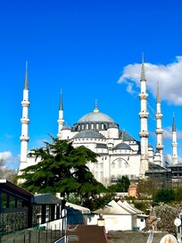 La vue depuis la terrasse