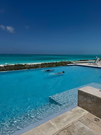 View at the pool/hot tub