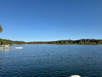 View of the reservoir from the dock.