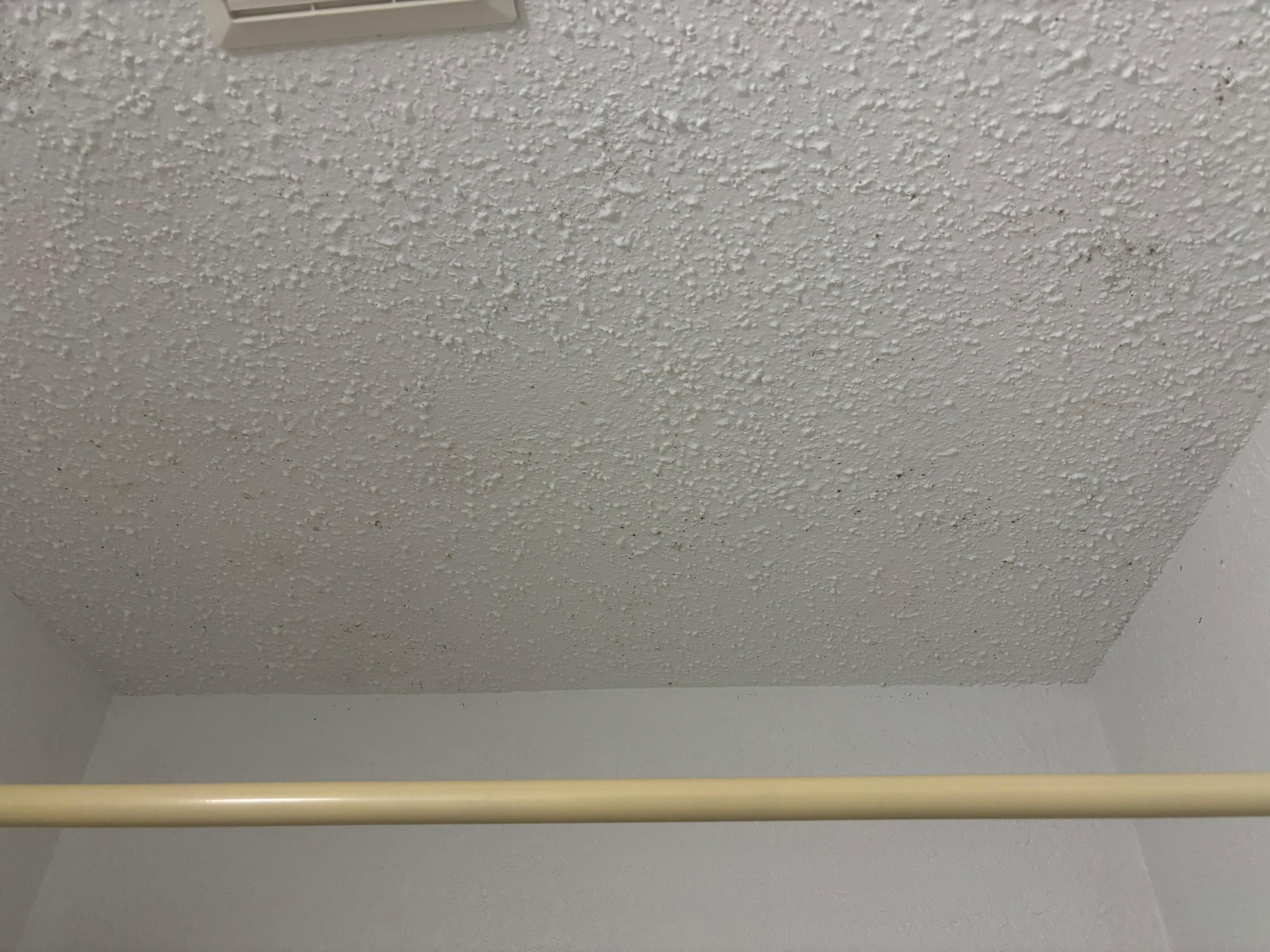 Mold on ceiling due to that