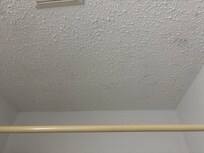 Mold on ceiling due to that