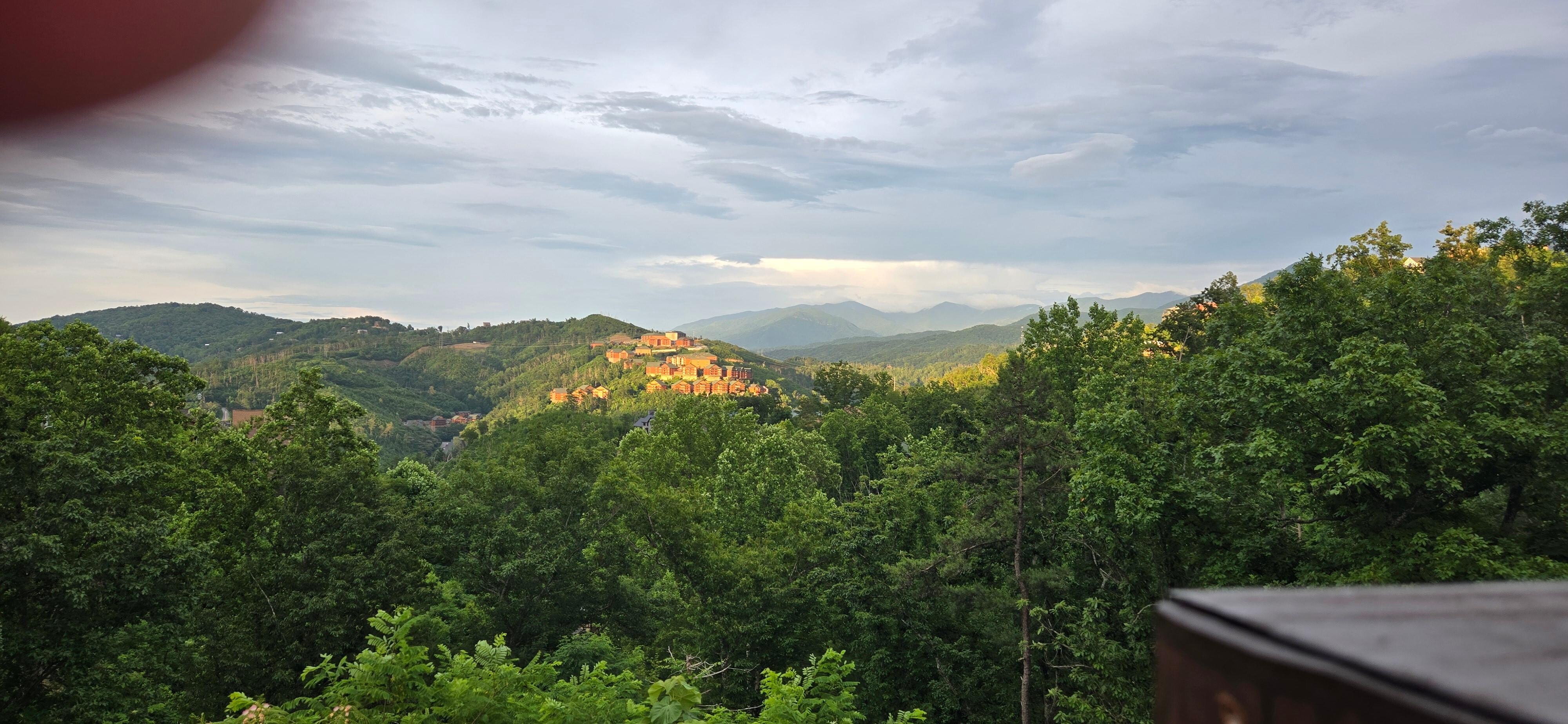 Views from cabin.