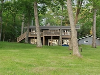 Back of house and yard