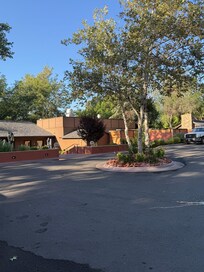 Outside of the resort