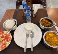 夕食を頼んだら素晴らしい量と味に感動しました。