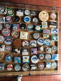 Het Camembert museum in Camembert.