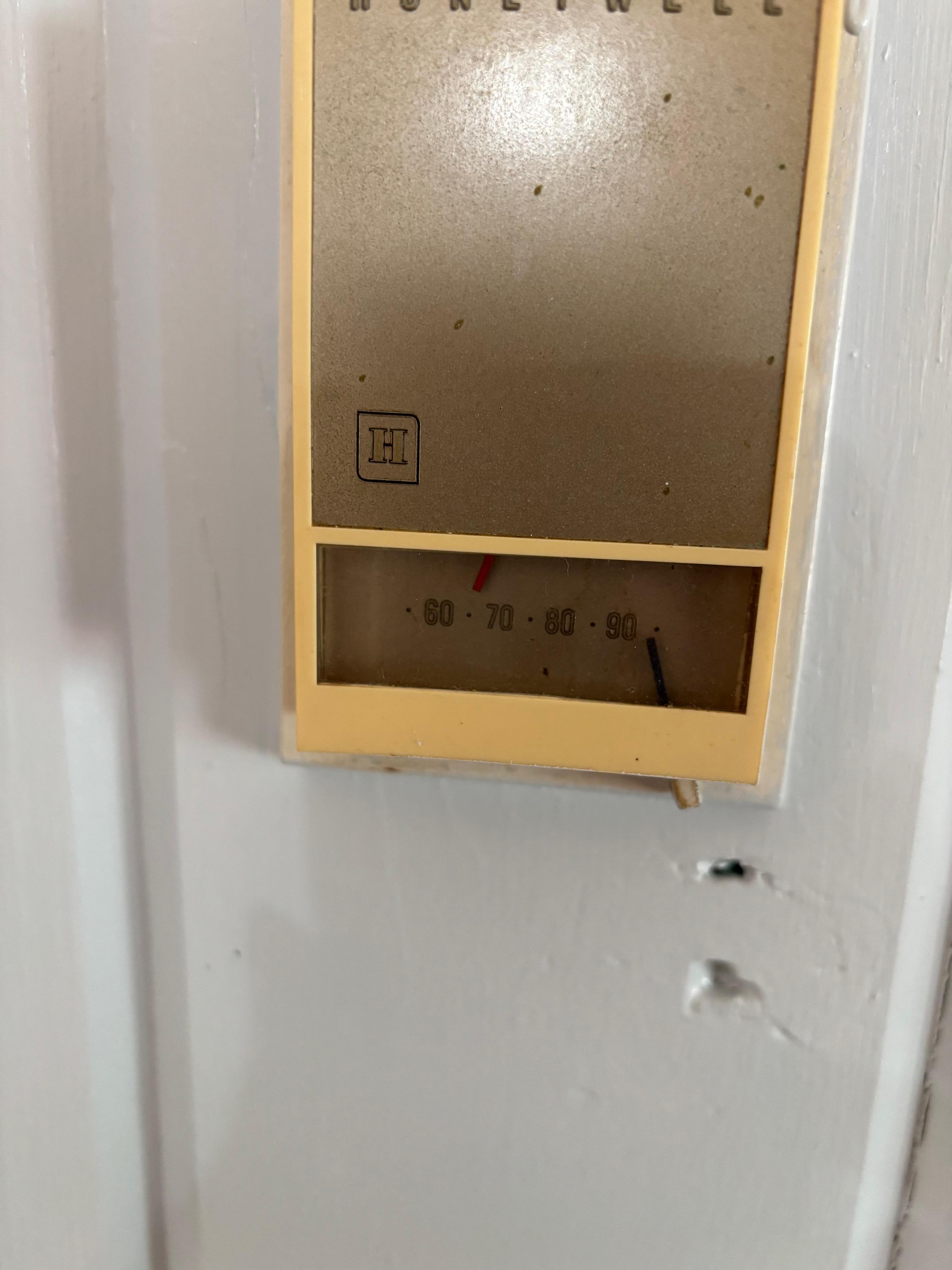 Temperature inside was 63° with no working heat element