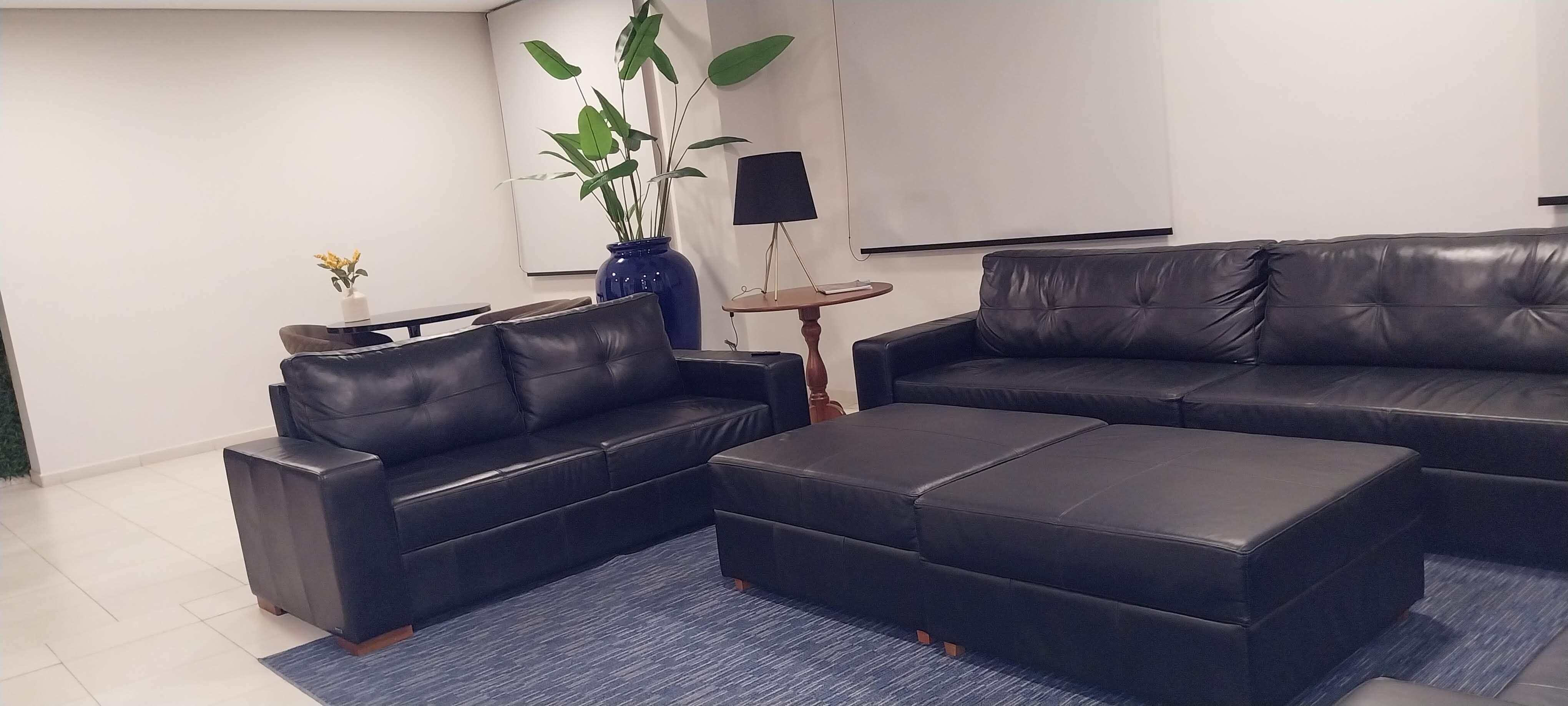Sala de TV do Hotel