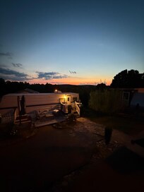 Evening on the terrace