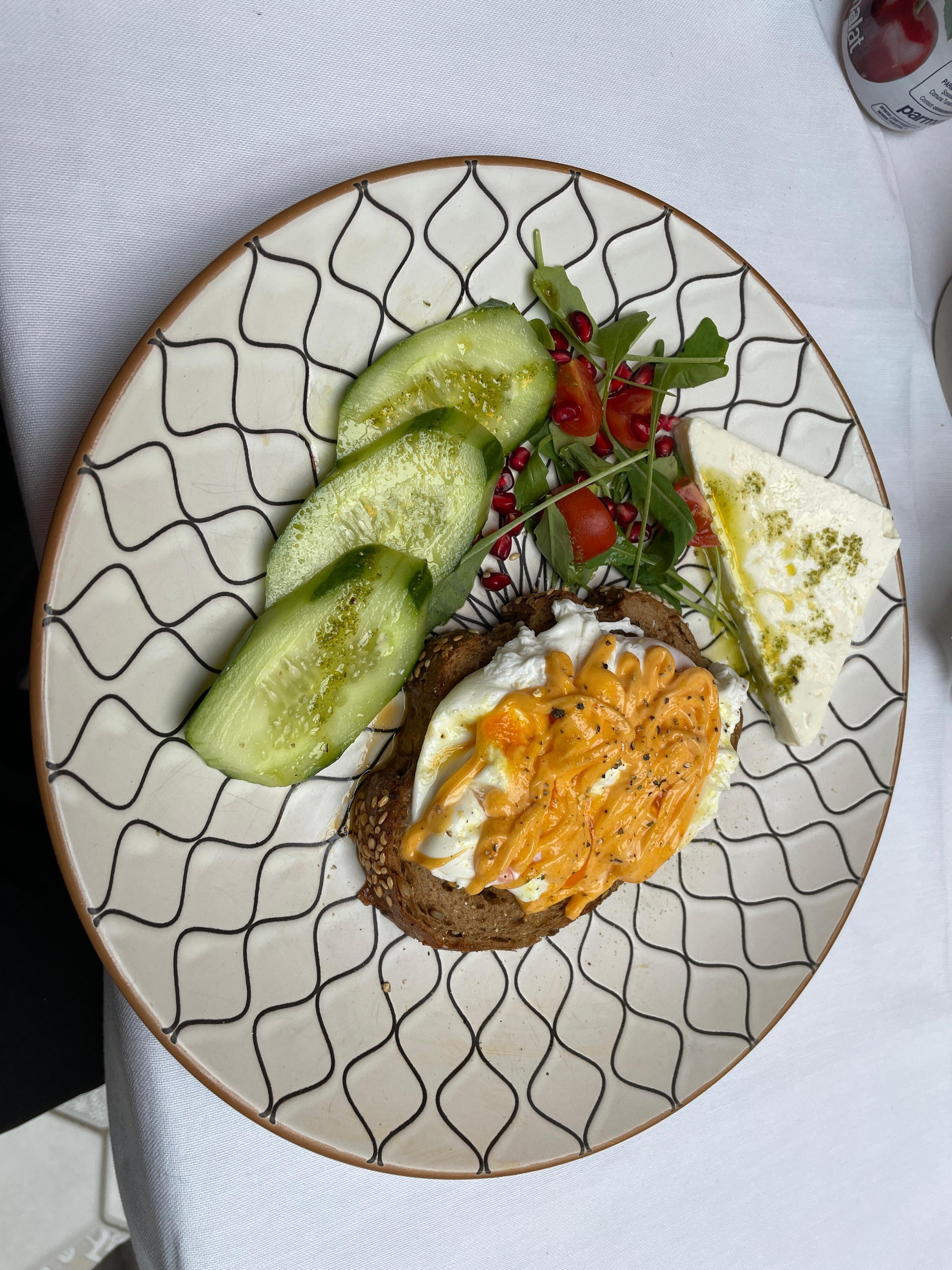 Eggs Benedict breakfast