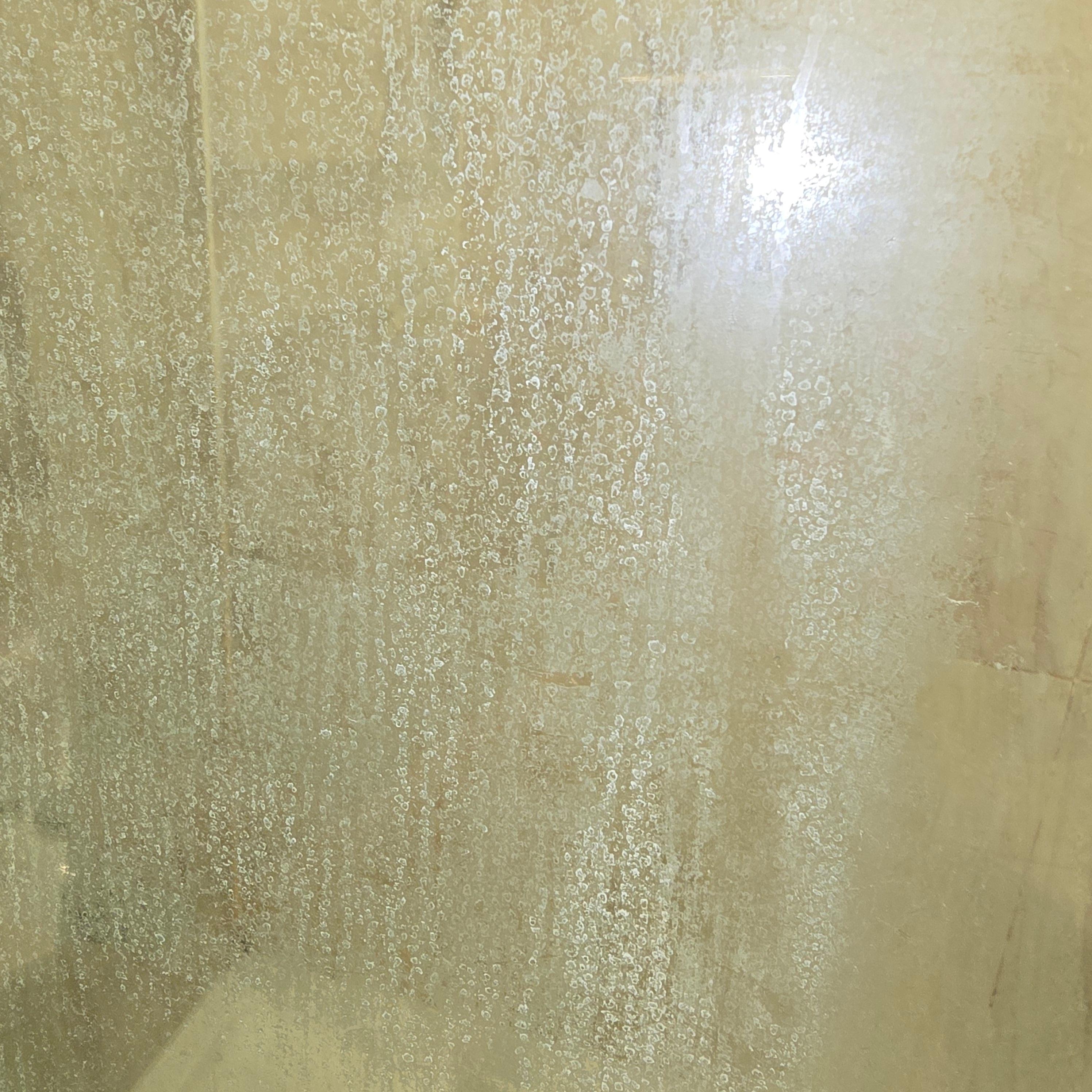 Uncleaned scummy shower