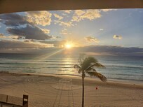 Amazing sunrise view