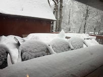 We could have used these chairs to sit in while others were in jacuzzi or when outside.