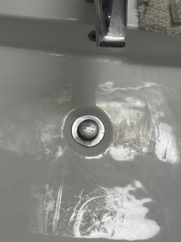 Dirty sink