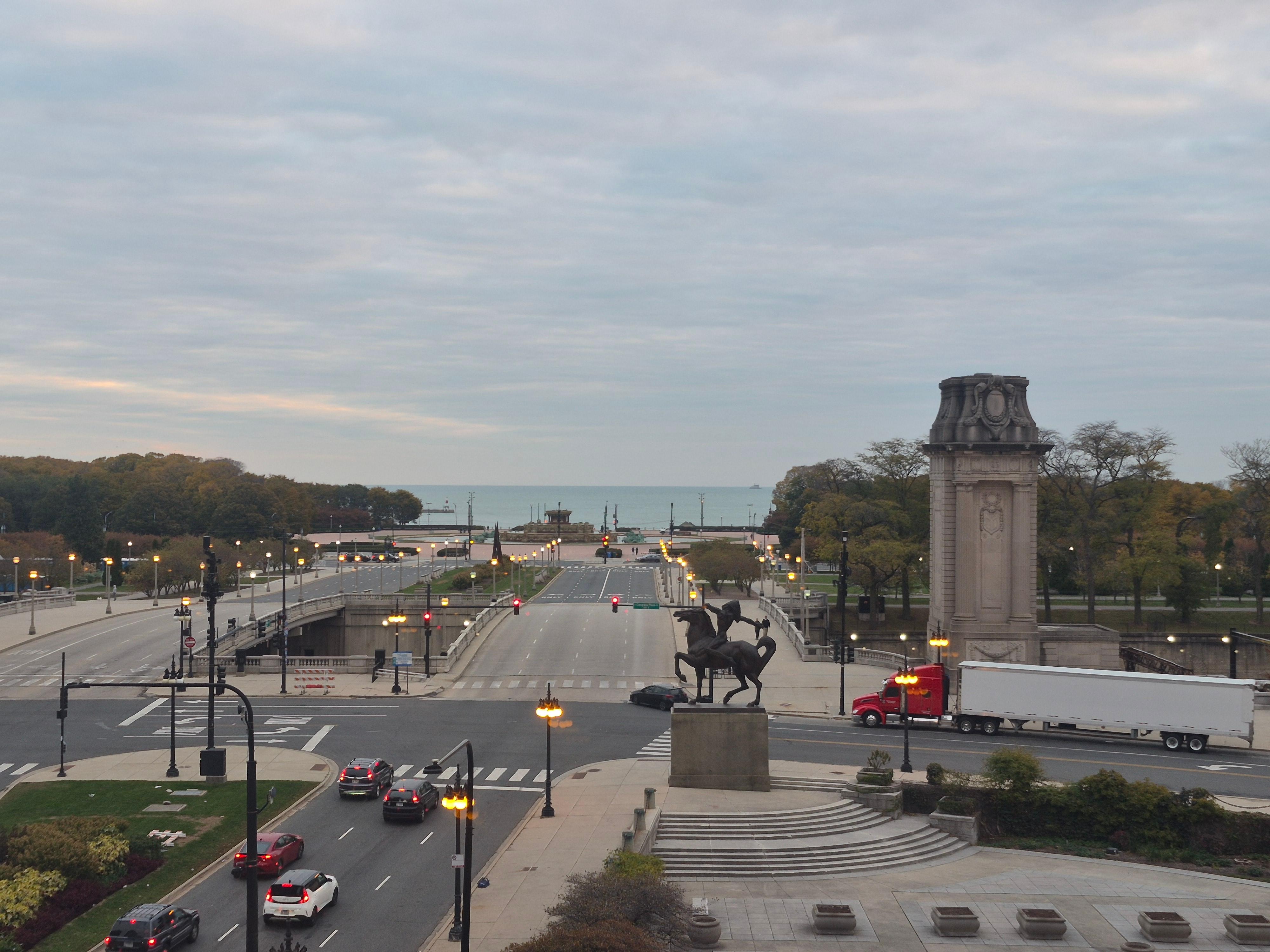 The view from the guest room window!