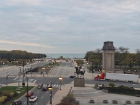 The view from the guest room window!