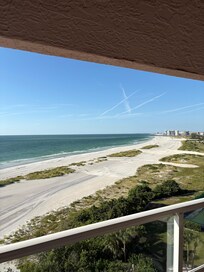 View north from balcony