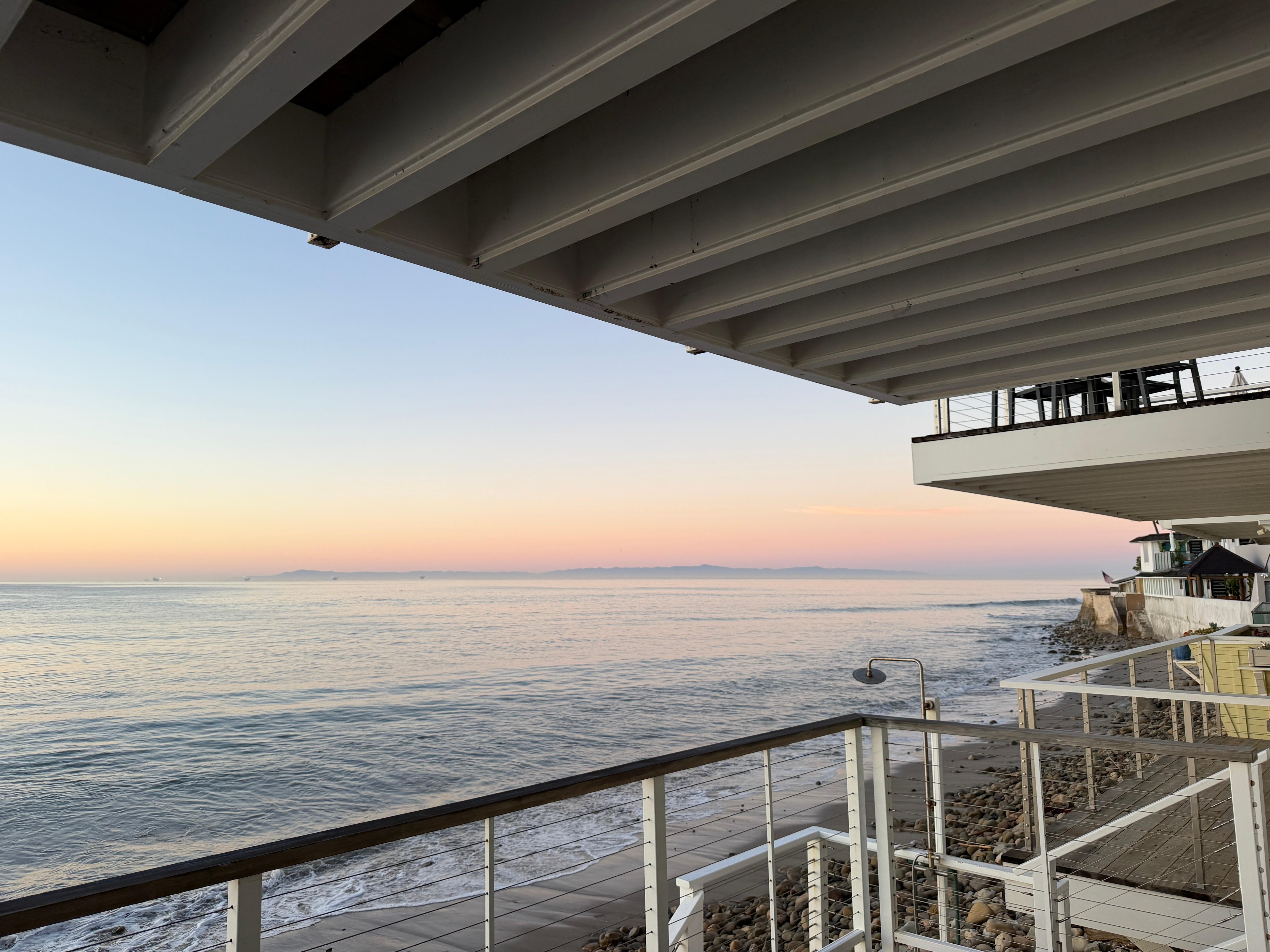 Morning views to the right