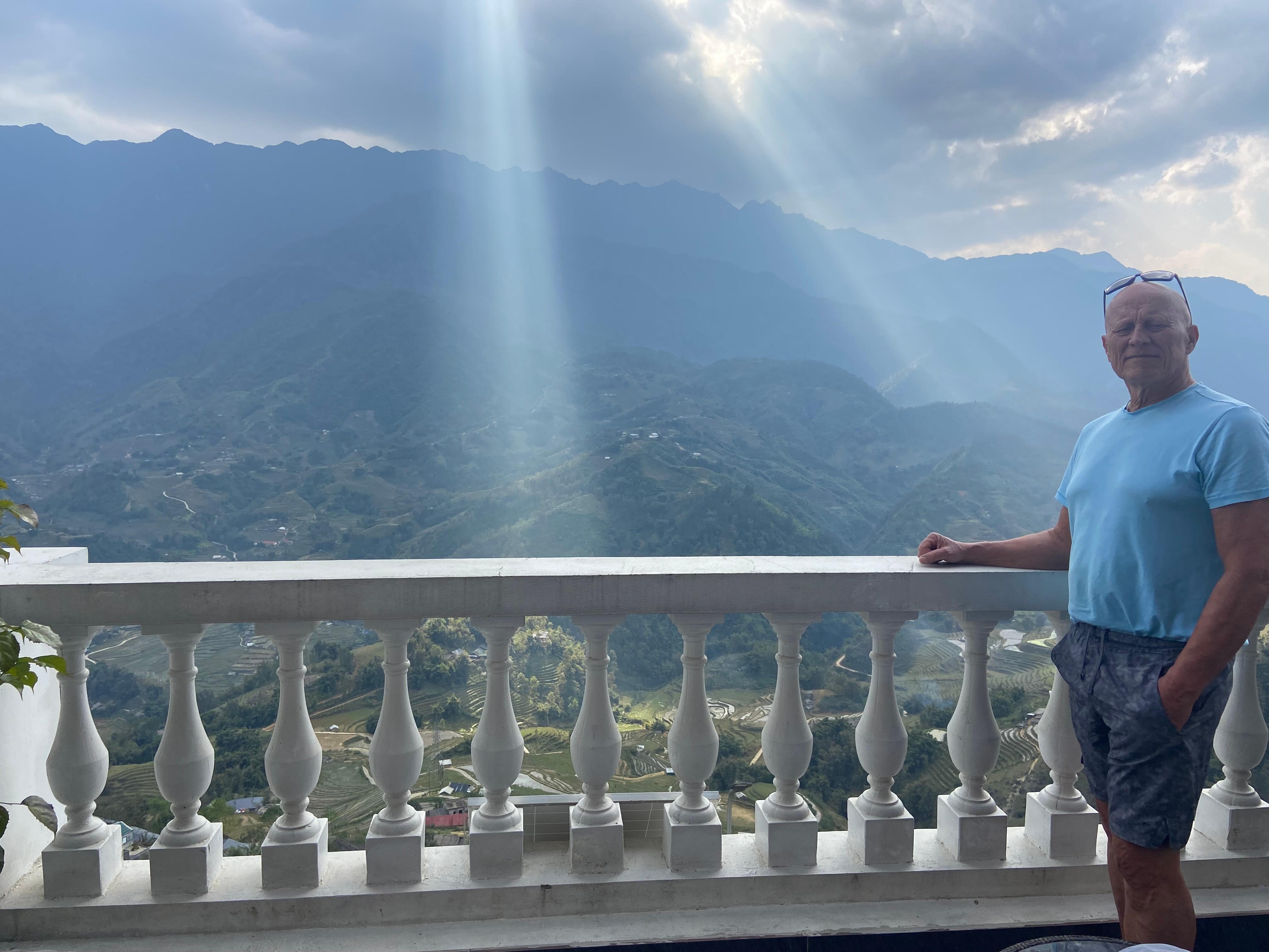 Our deck off our room!