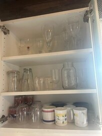 very few glasses