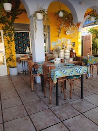 Local restaurant in walking distance.