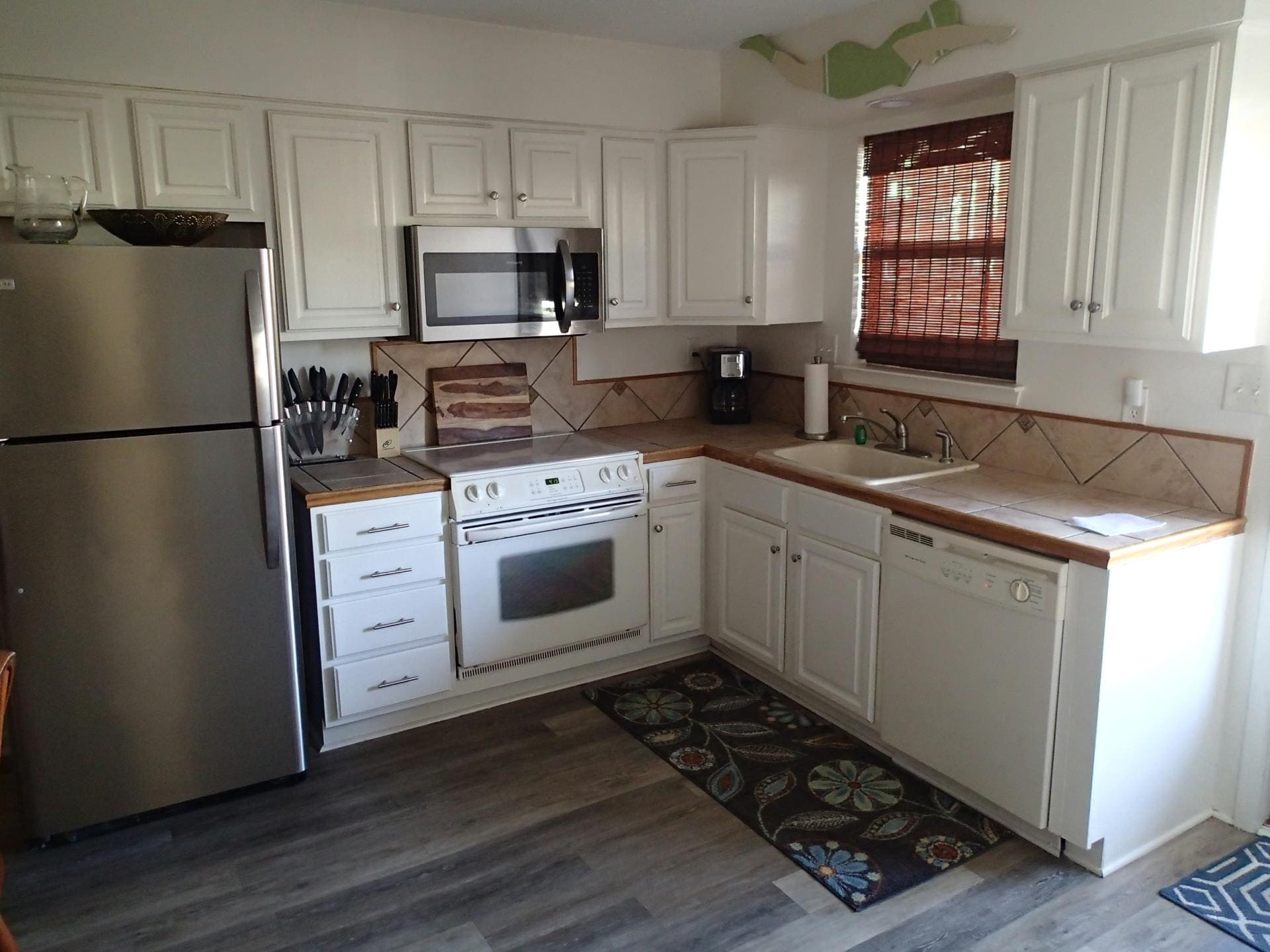 Everything you needed in a kitchen was available to us.