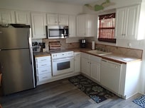 Everything you needed in a kitchen was available to us.