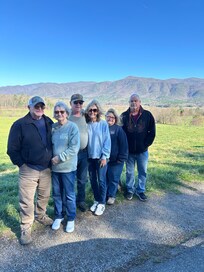 Our trip to Cades Cove was full of wildlife; turkeys, deer and even a bear